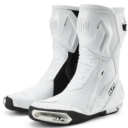 Motorcycle Racing Boots Enhanced Ventilation Anti Slip Street Riding Sport Footwear CE Protective Gear