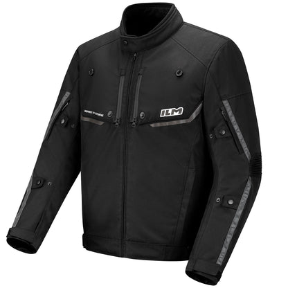 Motorcycle Riding Jacket with CE Armor and Detachable Waterproof Thermal Liner Dual Sport