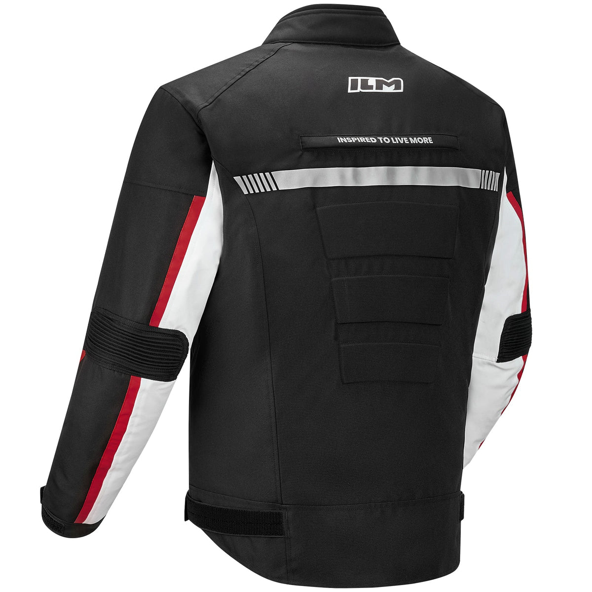 Motorcycle Riding Jacket with CE Armor and Detachable Waterproof Thermal Liner Dual Sport