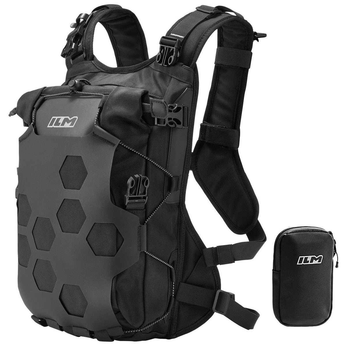 Motorcycle Adventure Backpack 9L Waterproof Bag for Men Women Dual Sport Hiking