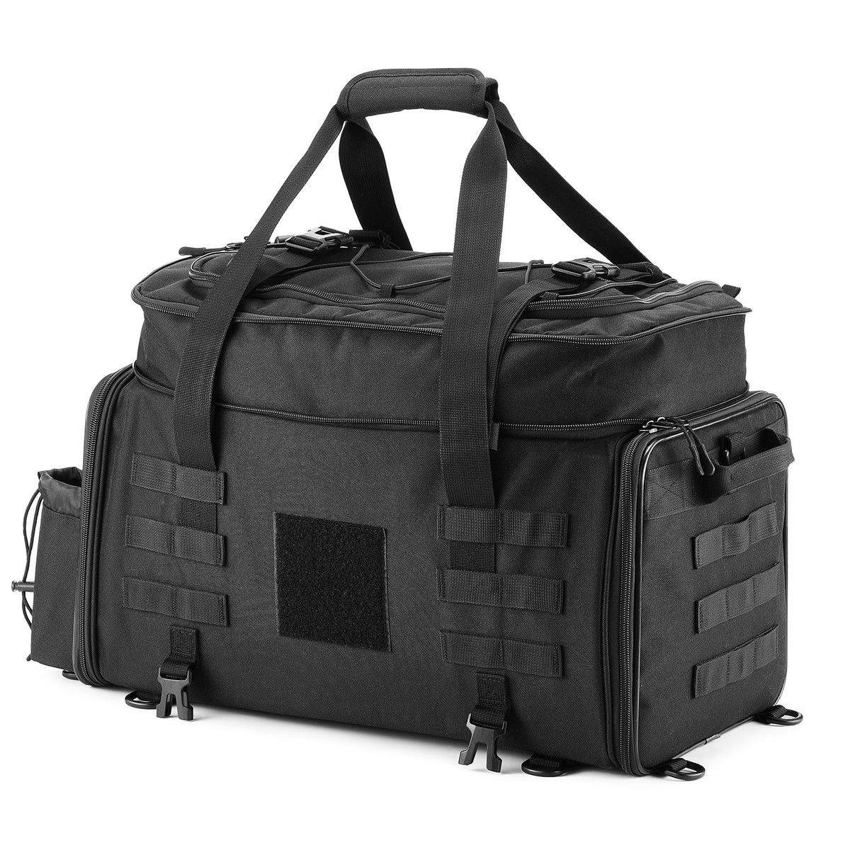 Motorcycle Tail Bag Travel Luggage Motorbike Rear Rack Trunk Shoulder Backpack with Rain Cover
