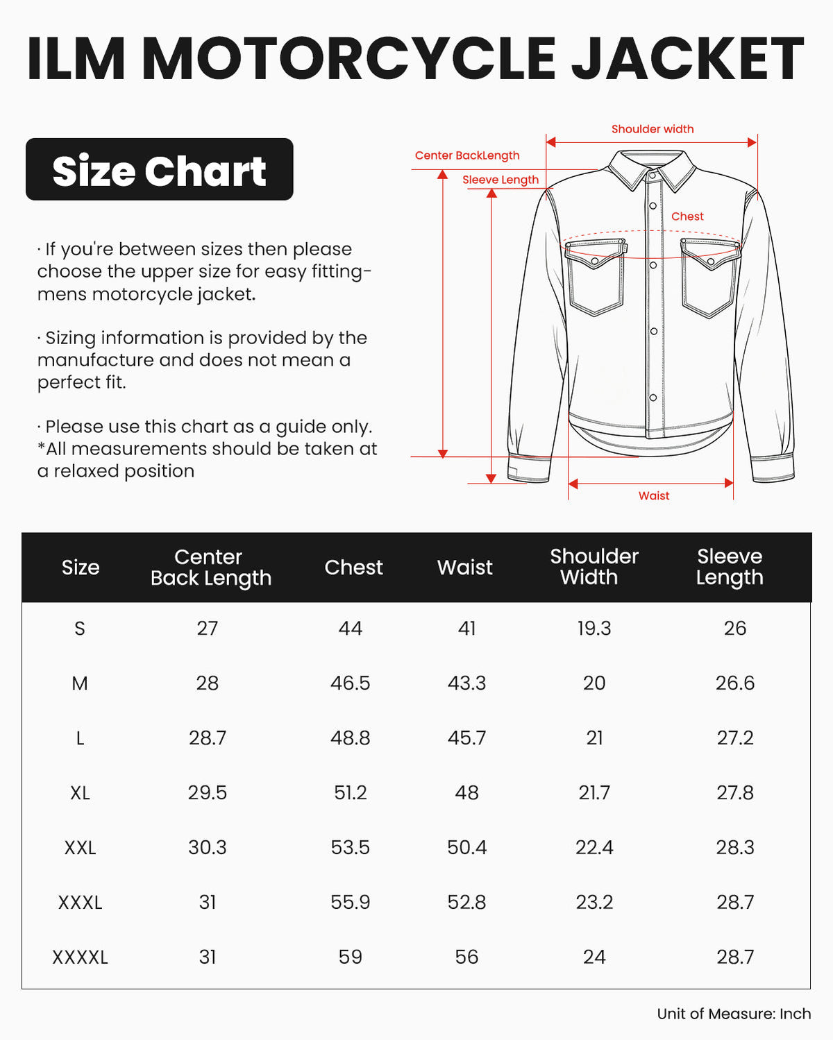 Motorcycle Shirt Denim Jacket for Men with CE Armor Mesh Liner Lightweight Motorbike