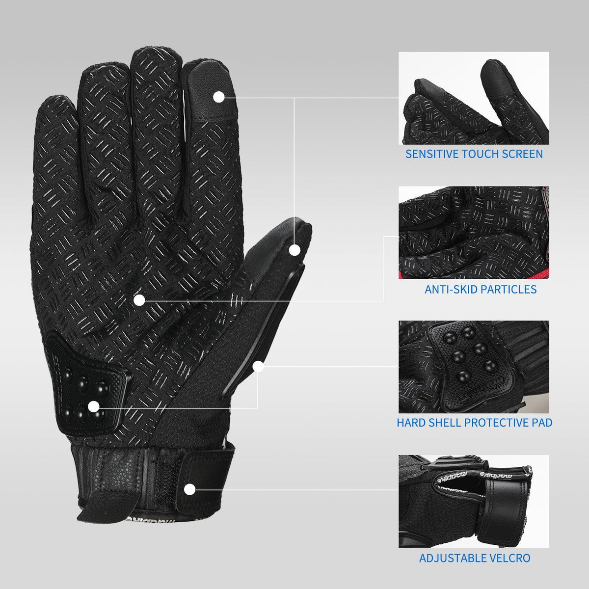 Motorcycle Powersports Racing Gloves