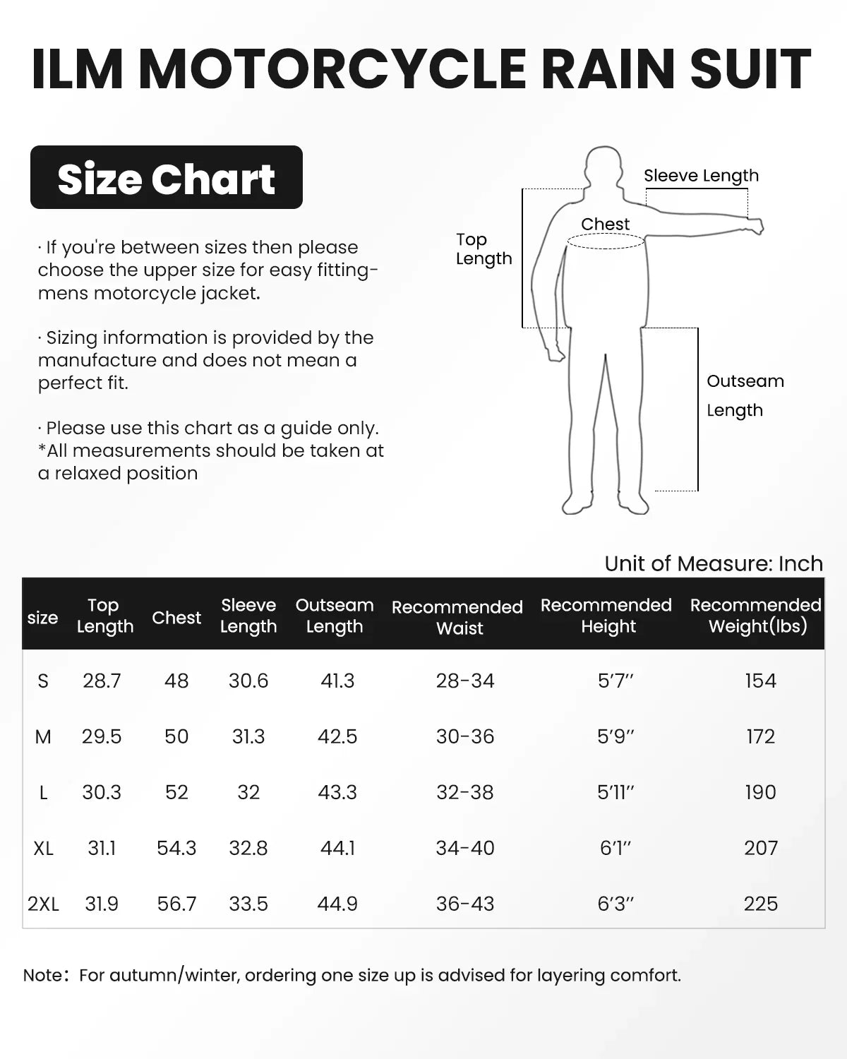 Motorcycle Rain Suit for Men 2 Piece Waterproof Jacket and Pants Hidden Shoe Cover Breathable Reflective