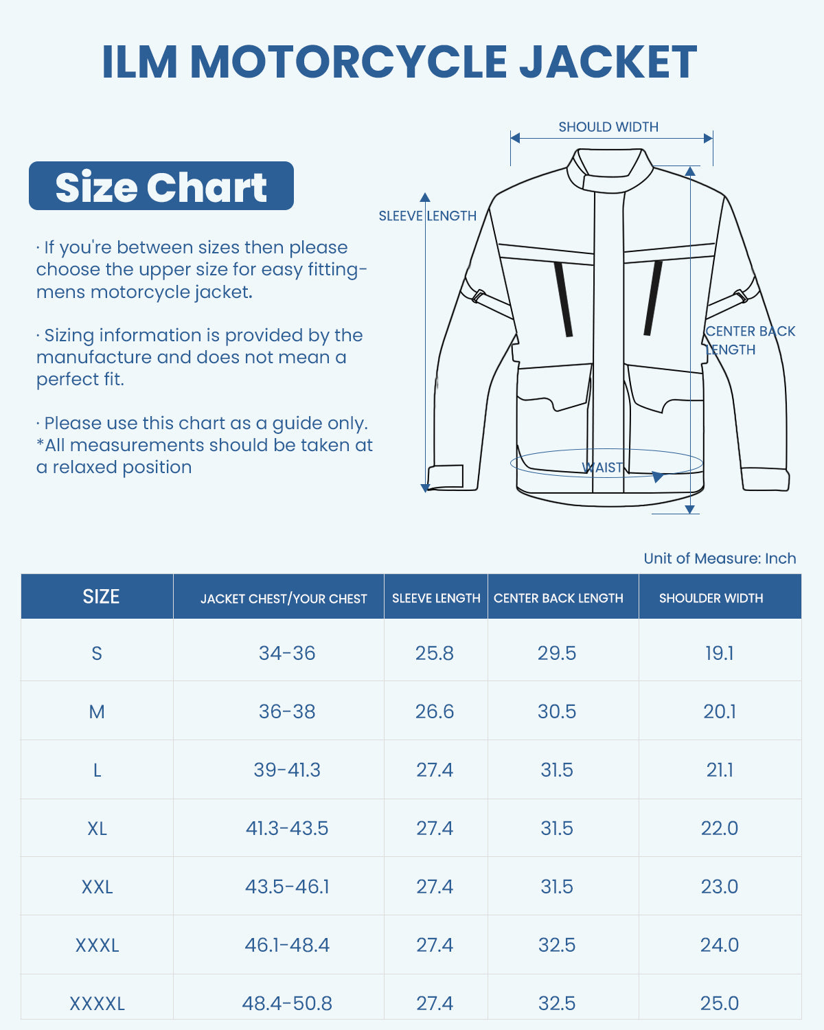 Men's Street Motorcycle Jacket with CE Armor and Detachable Thermal Liner Waterproof Adventure Touring Jackets